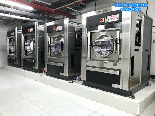 Máy giặt công nghiệp cho bệnh viện Thái Bình