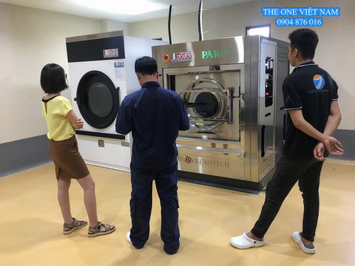 Máy giặt công nghiệp cho nhà máy thực phẩm Meat Hà Nam