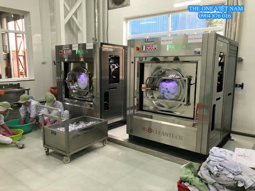 Máy giặt công nghiệp cho nhà máy chế biến thủy sản Thuận Phước