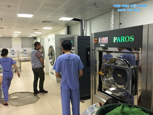Mô hình máy giặt công nghiệp hàn quốc cho bệnh viện