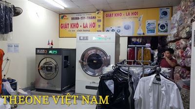 Máy giặt khô Hàn Quốc lắp đặt tại Nghệ An.