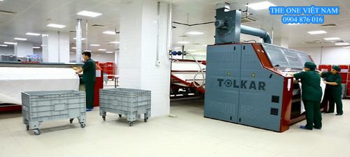 Mô hình máy giặt công nghiệp Tolkar cho bệnh viện