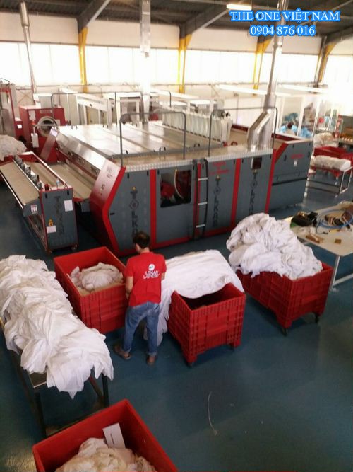 Mô hình máy giặt công nghiệp Tolkar cho xưởng giặt